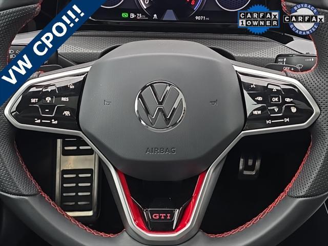 used 2024 Volkswagen Golf GTI car, priced at $34,999