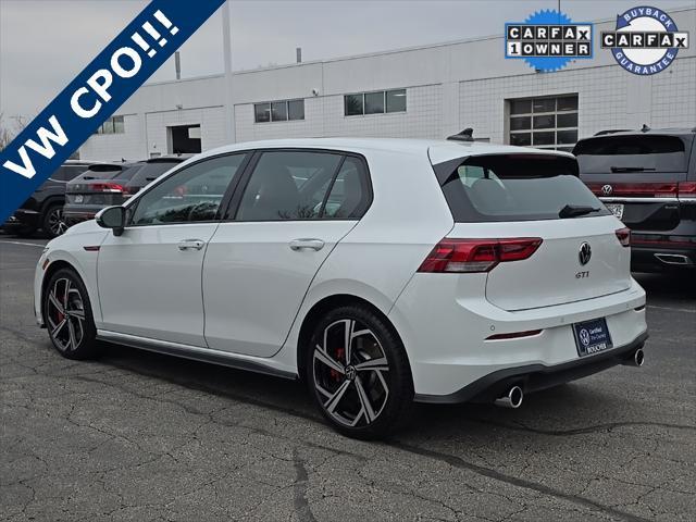 used 2024 Volkswagen Golf GTI car, priced at $34,999