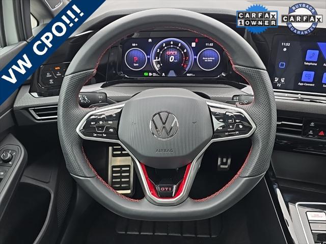 used 2024 Volkswagen Golf GTI car, priced at $34,999