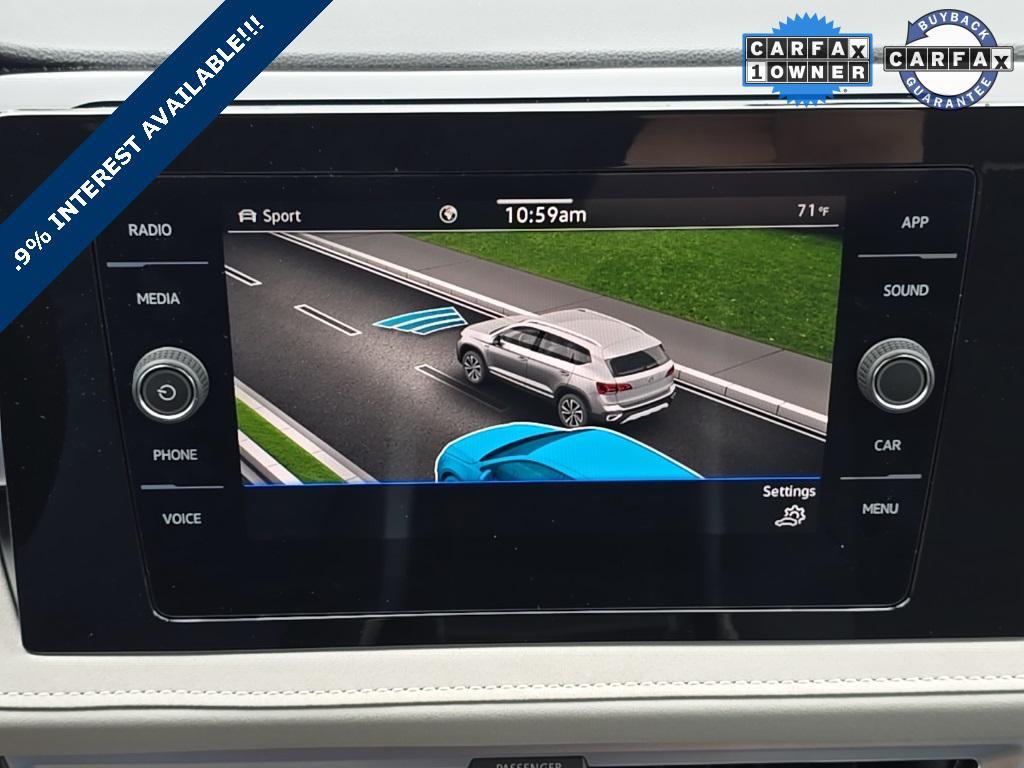 used 2025 Volkswagen Taos car, priced at $26,490