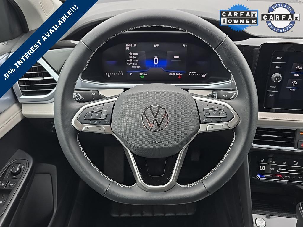 used 2025 Volkswagen Taos car, priced at $26,490