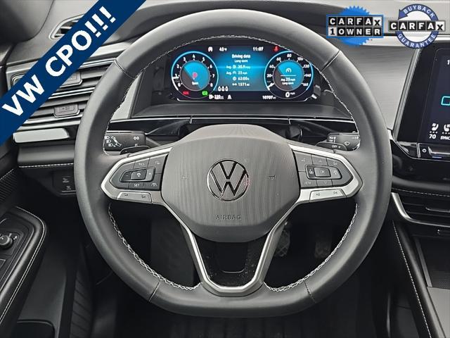 used 2024 Volkswagen Atlas Cross Sport car, priced at $33,290