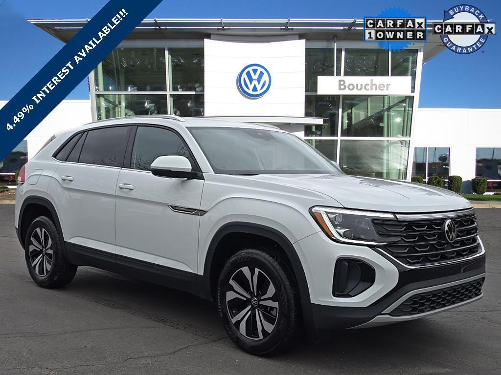 used 2024 Volkswagen Atlas Cross Sport car, priced at $31,380