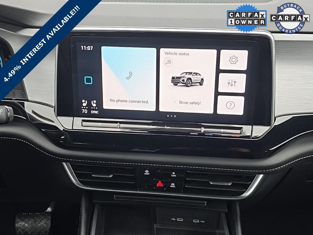 used 2024 Volkswagen Atlas Cross Sport car, priced at $31,380