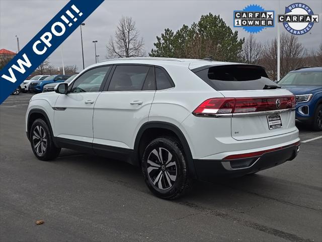 used 2024 Volkswagen Atlas Cross Sport car, priced at $33,290
