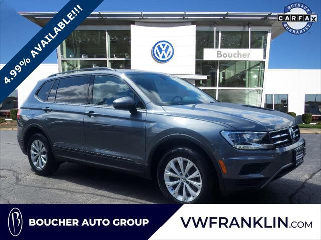 used 2018 Volkswagen Tiguan car, priced at $16,999