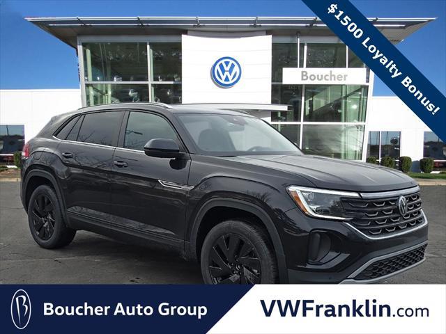 new 2025 Volkswagen Atlas Cross Sport car, priced at $44,853