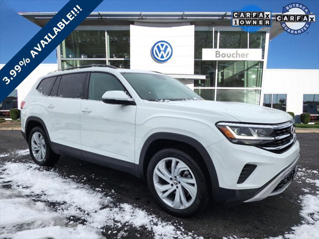 used 2022 Volkswagen Atlas car, priced at $30,890