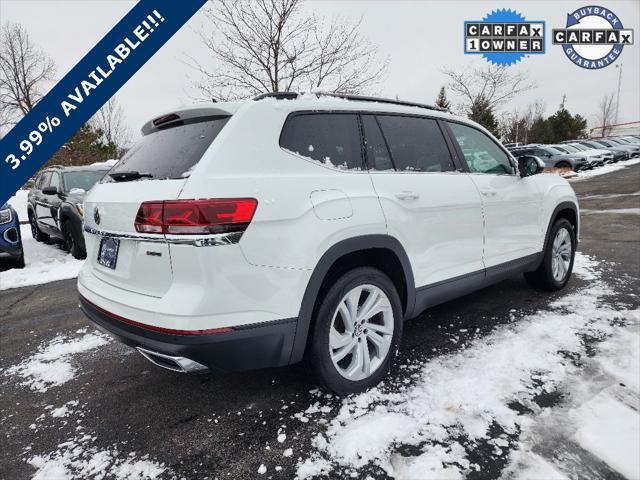 used 2022 Volkswagen Atlas car, priced at $30,890