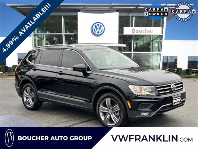 used 2021 Volkswagen Tiguan car, priced at $22,490