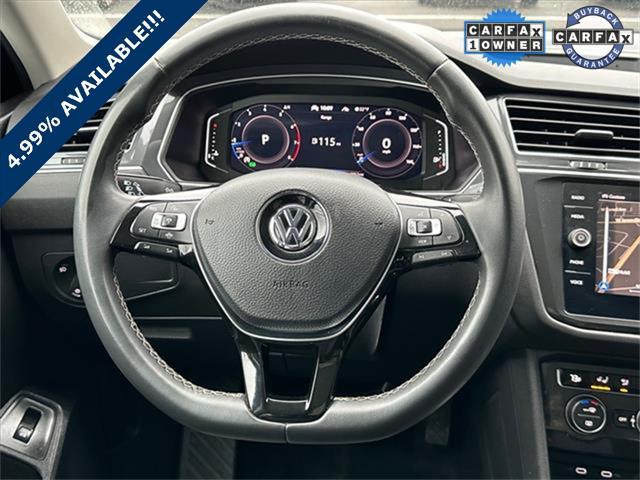 used 2021 Volkswagen Tiguan car, priced at $22,490