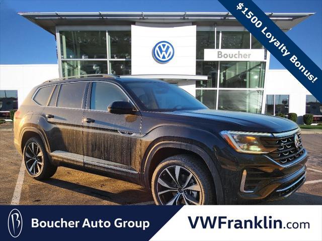 new 2025 Volkswagen Atlas car, priced at $44,043