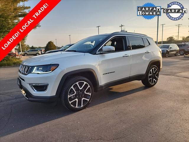 used 2021 Jeep Compass car, priced at $22,490