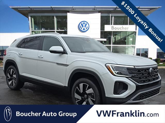 new 2025 Volkswagen Atlas Cross Sport car, priced at $47,783