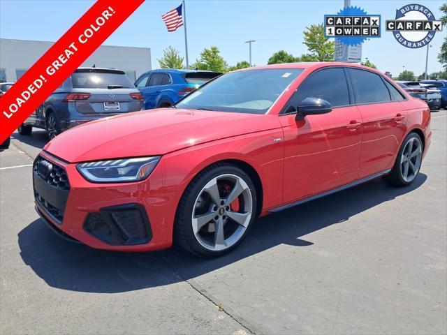 used 2022 Audi A4 car, priced at $30,380
