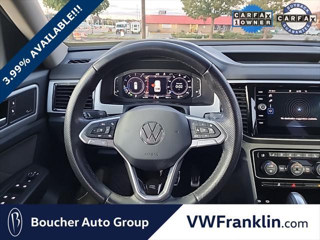 used 2023 Volkswagen Atlas car, priced at $33,999