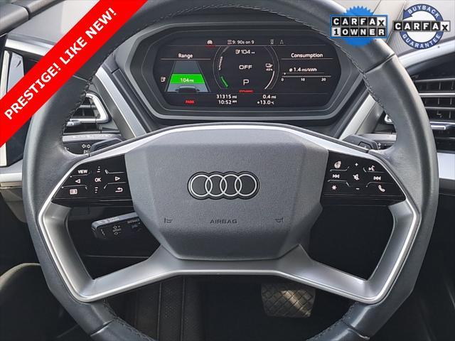 used 2023 Audi Q4 e-tron Sportback car, priced at $32,999