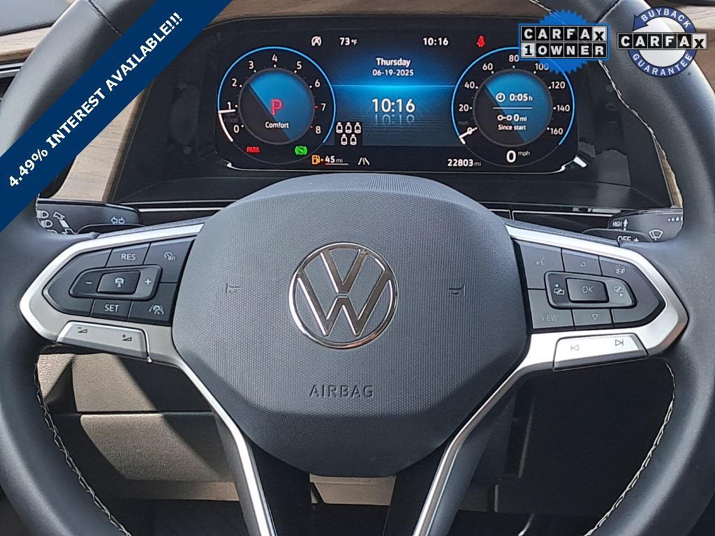 used 2024 Volkswagen Atlas car, priced at $31,690