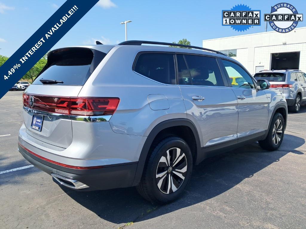 used 2024 Volkswagen Atlas car, priced at $31,690