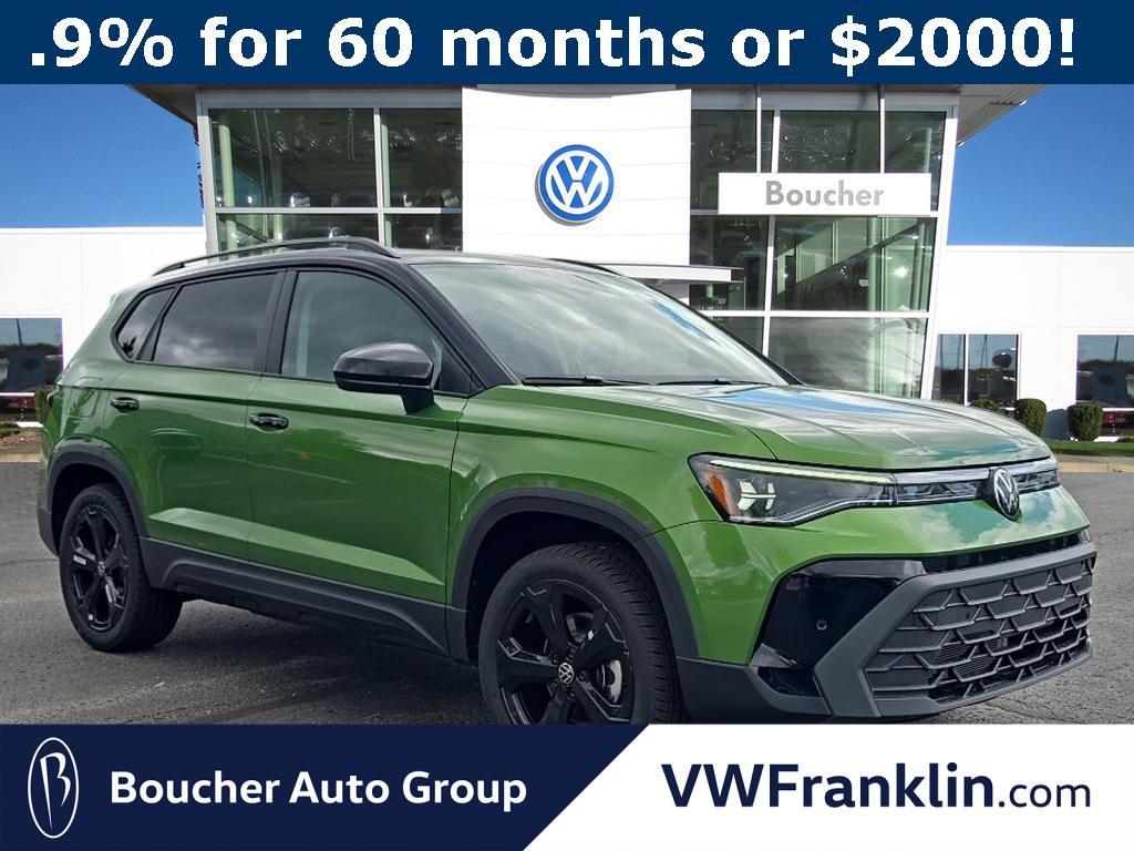 new 2025 Volkswagen Taos car, priced at $32,036