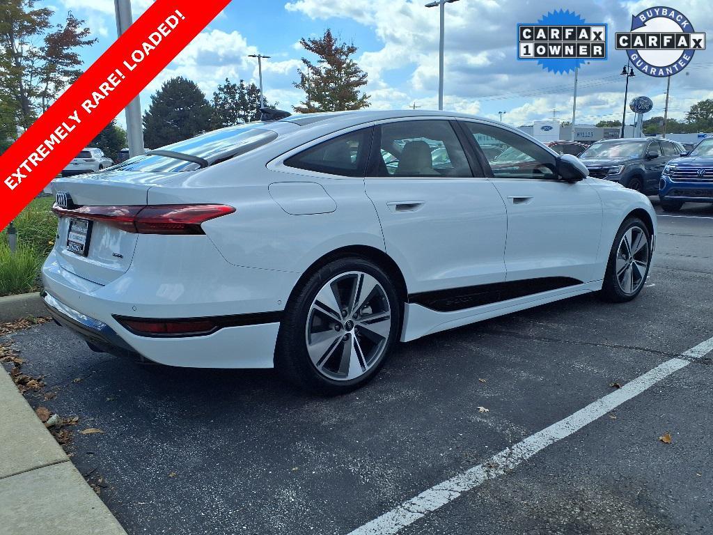 used 2025 Audi A6 e-tron car, priced at $54,999