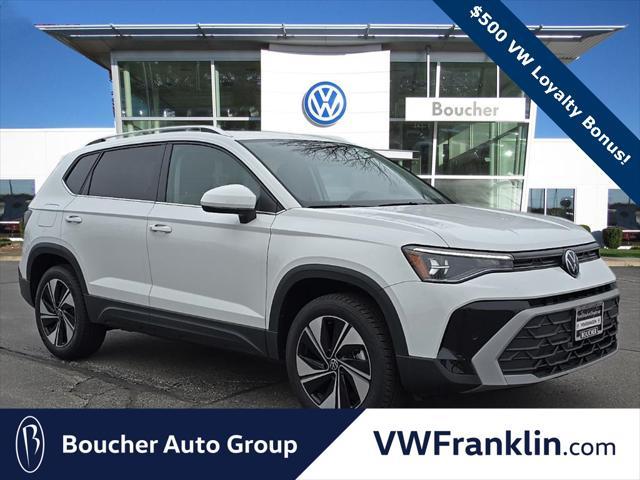 new 2025 Volkswagen Taos car, priced at $31,969