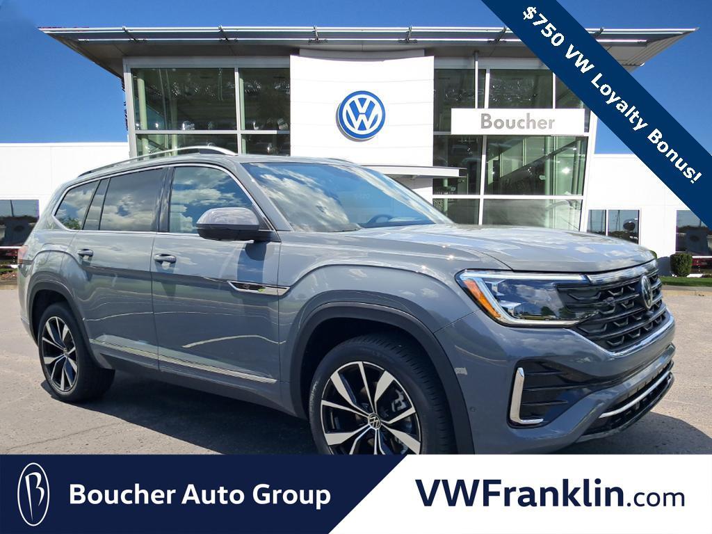 new 2025 Volkswagen Atlas car, priced at $51,077