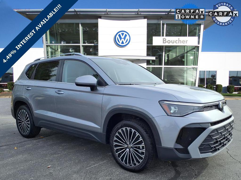 used 2025 Volkswagen Taos car, priced at $25,480