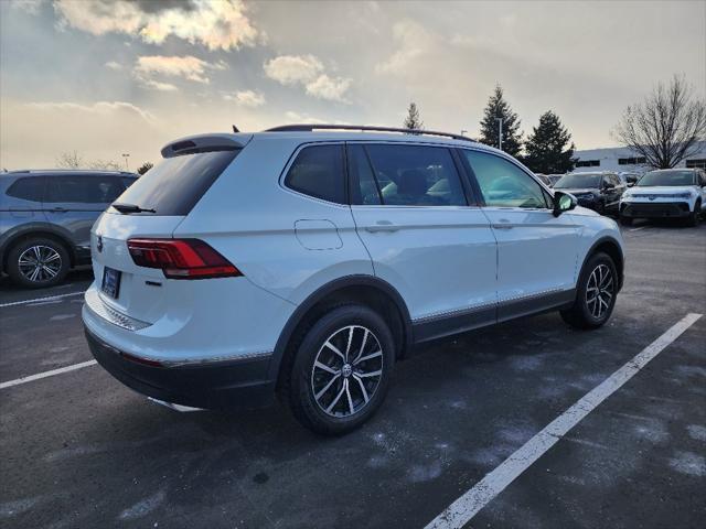 used 2021 Volkswagen Tiguan car, priced at $21,999