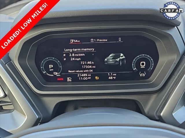 used 2022 Audi e-tron car, priced at $29,999