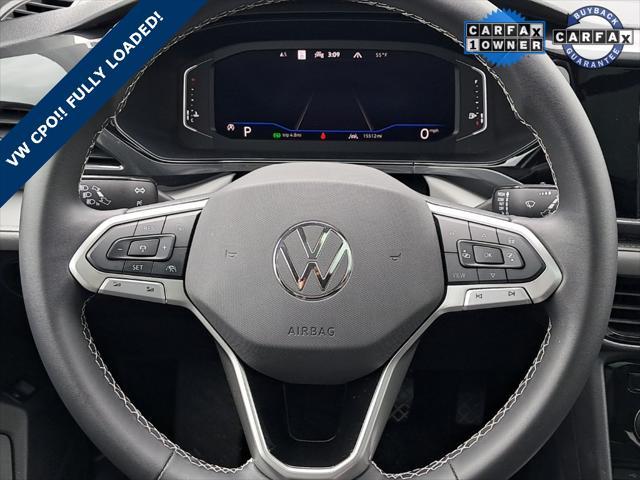 used 2024 Volkswagen Taos car, priced at $29,690