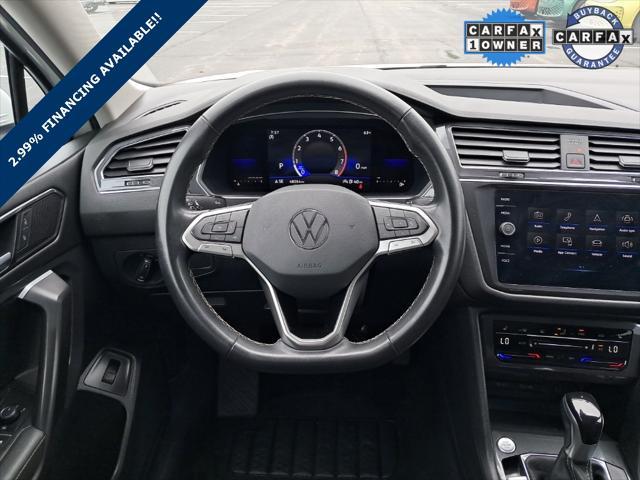 used 2022 Volkswagen Tiguan car, priced at $23,480