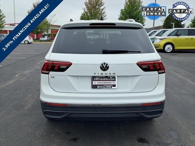 used 2022 Volkswagen Tiguan car, priced at $23,480