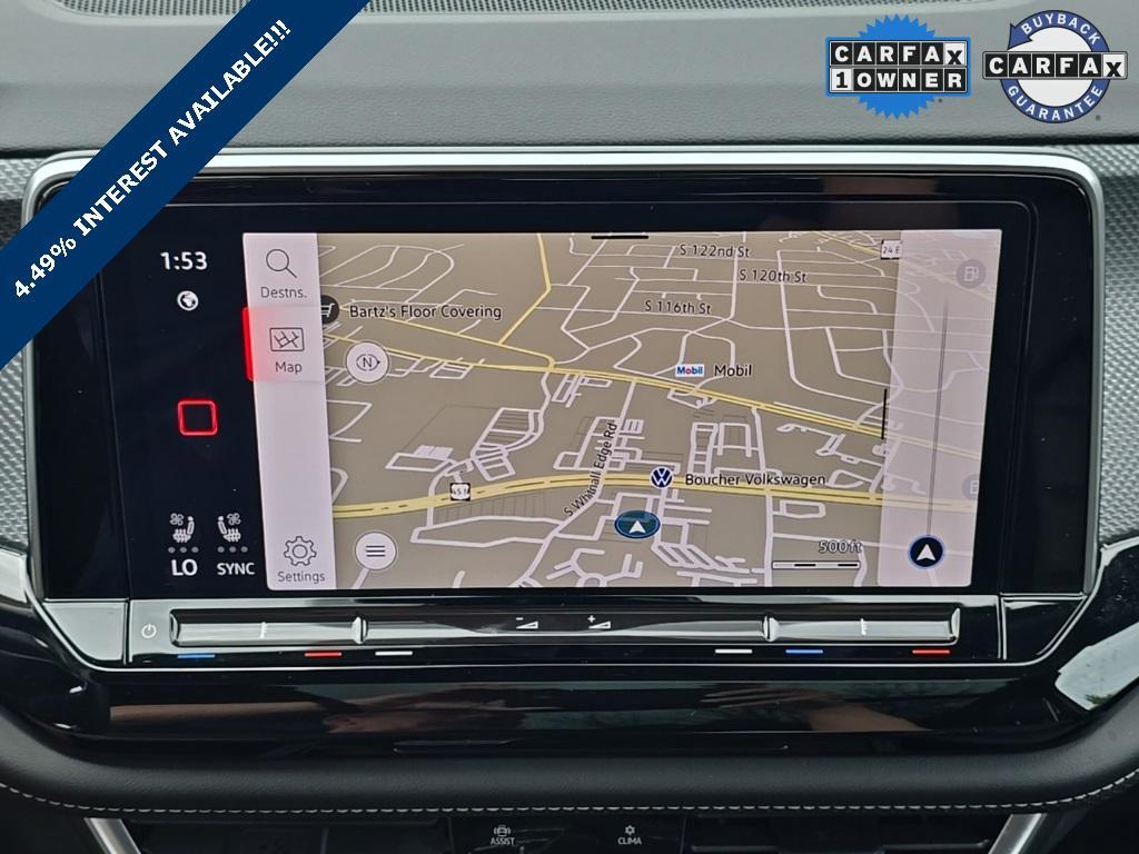 used 2024 Volkswagen Atlas Cross Sport car, priced at $37,890