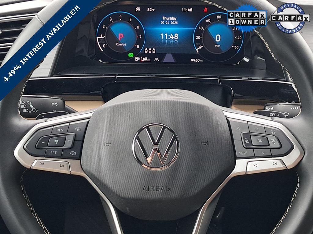 used 2025 Volkswagen Atlas Cross Sport car, priced at $39,990
