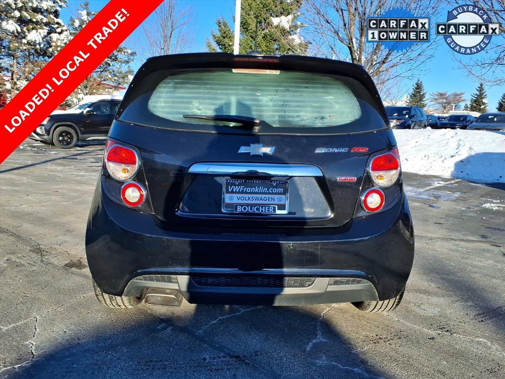 used 2016 Chevrolet Sonic car, priced at $11,490