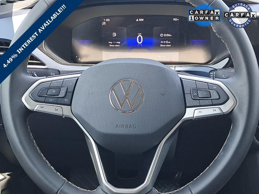 used 2024 Volkswagen Taos car, priced at $24,990