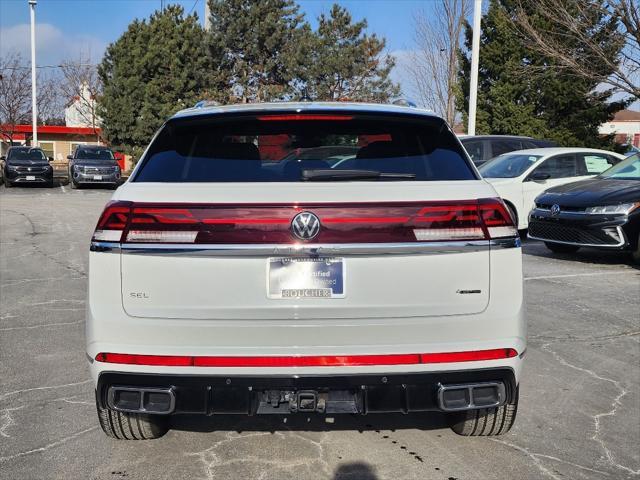 used 2024 Volkswagen Atlas Cross Sport car, priced at $44,490