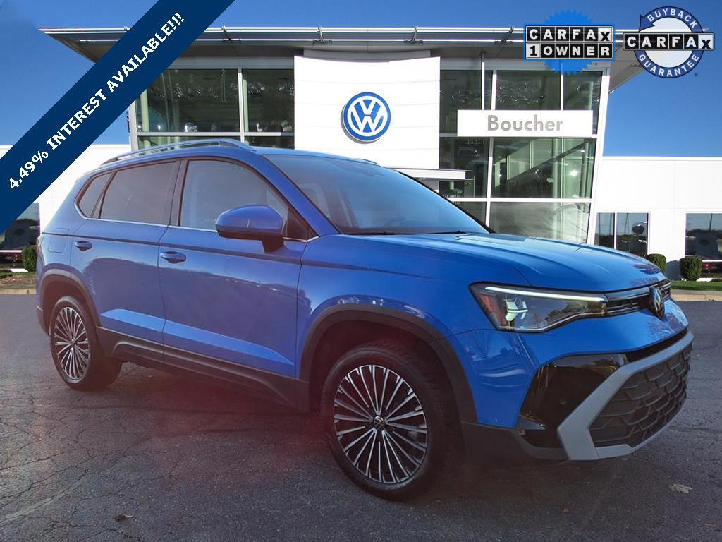 used 2025 Volkswagen Taos car, priced at $24,999