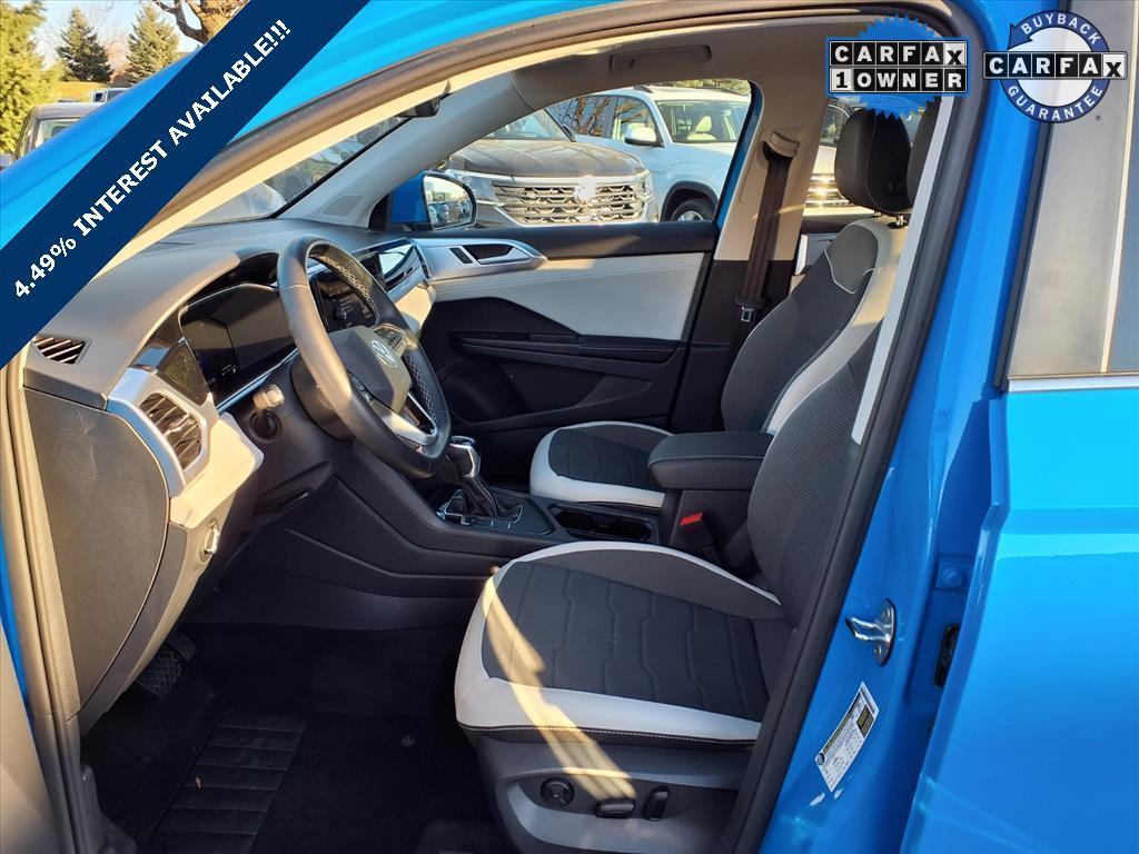 used 2025 Volkswagen Taos car, priced at $24,999