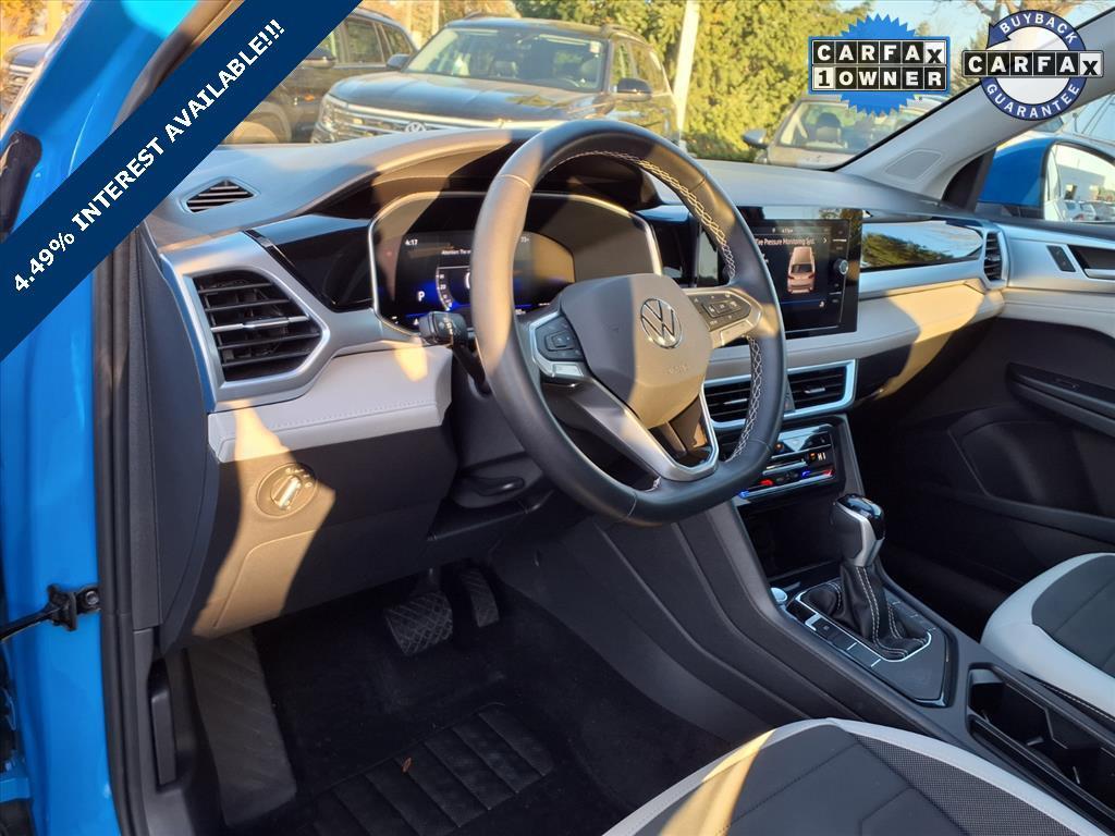 used 2025 Volkswagen Taos car, priced at $24,999
