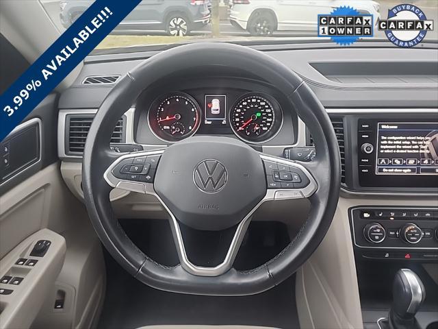 used 2021 Volkswagen Atlas car, priced at $27,890