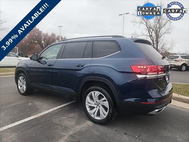 used 2021 Volkswagen Atlas car, priced at $27,890