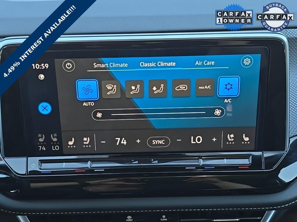 used 2024 Volkswagen Atlas Cross Sport car, priced at $43,480