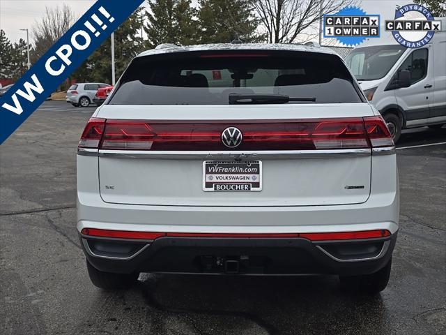 used 2024 Volkswagen Atlas Cross Sport car, priced at $37,280