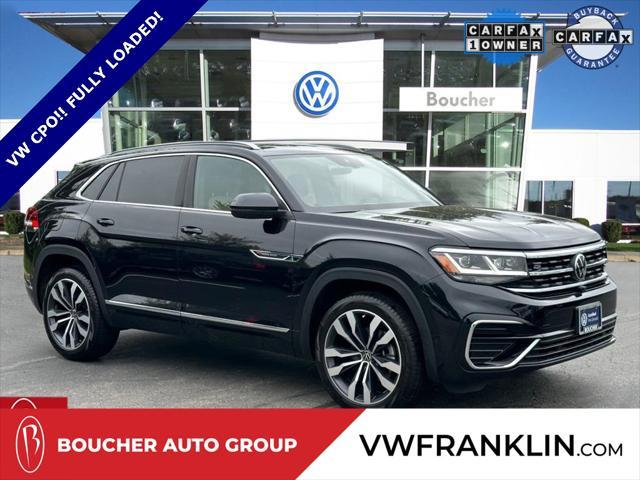 used 2022 Volkswagen Atlas Cross Sport car, priced at $38,999