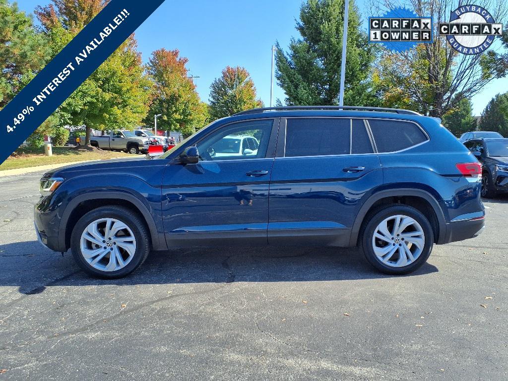 used 2022 Volkswagen Atlas car, priced at $28,490