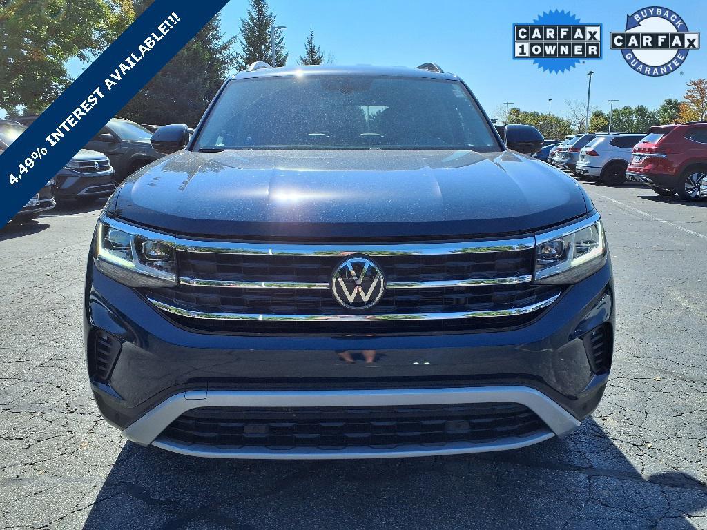 used 2022 Volkswagen Atlas car, priced at $28,490
