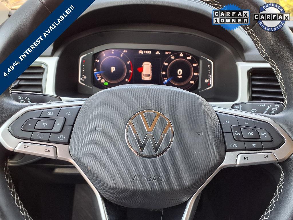used 2022 Volkswagen Atlas car, priced at $28,490