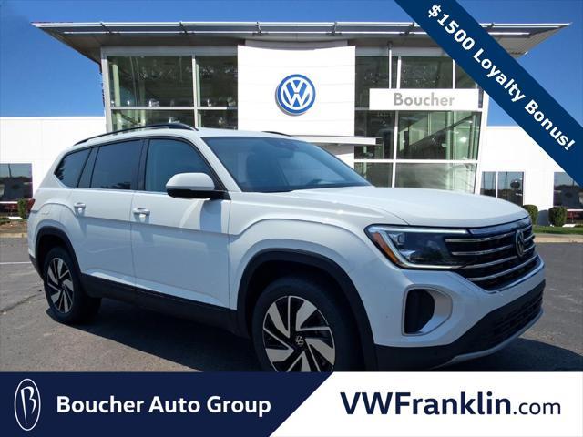 new 2025 Volkswagen Atlas car, priced at $42,604